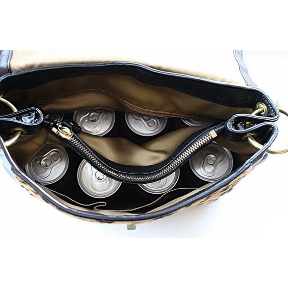 Coach - Park Ocelot (Leopard) Haircalf - Pony Leather Flap Satchel, Convertible - Picture 7 of 15